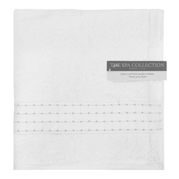 [708-0541445] Spa Collection Bath Towel, Dark Gray
