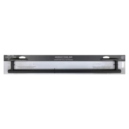 [734-1457875] Spa Collection Towel Bar 24 In., Black