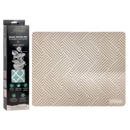 [768-02324] Toskana Collection Magic Drying Mat, White