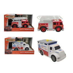 [822-2018-1A] Mattel Matchbox Emergency Vehicle L&amp;S 18cm