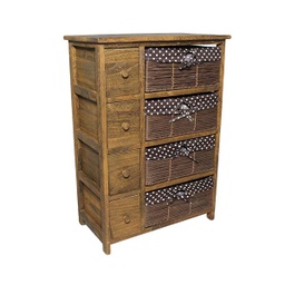 [HHHD-CBNT-01008/ RH65C5230 / 65C5230/ZY-132] Royal Homes 4-Drawer Storage Cabinet