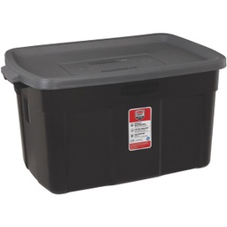[RMRT310006 / RMRT310000] Rubbermaid Roughneck Metallic Tote and Lid 31 Gal. Dark Indigo