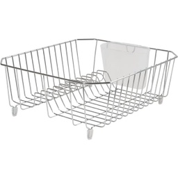 [2104448  / FG6008ARCHROM] Rubbermaid Wire Sink Dish Drainer 12.5 In. x 14.31 In. Chrome