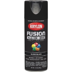 [K02702007] ****Krylon Fusion All-In-One Gloss Spray Paint &amp; Primer, Black