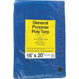 [767897] Do it Best Woven General Purpose Tarp 16 Ft. x 20 Ft. Blue