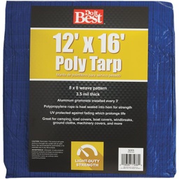 [767879] ****Do it Blue Woven 12 Ft. x 16 Ft. General Purpose Tarp