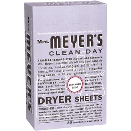 [14148] ****Mrs. Meyer's Clean Day Lavender Dryer Sheets (80 Count)