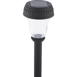 [A-07] Outdoor Expressions Black 2.10 Lumens Plastic Solar Path Light