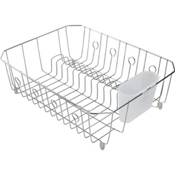 [2026573  / FG6032ARCHROM] Rubbermaid Wire Sink Dish Drainer 13.81 In. x 17.62 In. Chrome