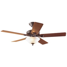 [53057] Hunter Astoria 52 In. New Bronze Ceiling Fan with Light Kit. (C.F.M - 2944)