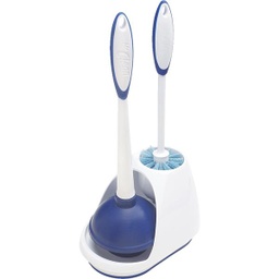 [440436] Mr. Clean Turbo Toilet Brush &amp; Plunger Set