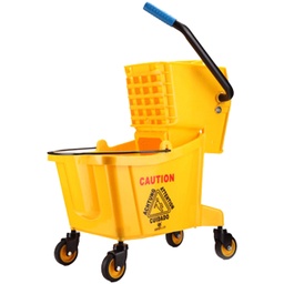 [GMCP-TRLY-01005 / MSB-040 / B-040/ZY-132 MSB-040/ZY-132] Mr. Save Commercial Mop Bucket With Wringer 40L