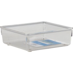 [52630] Interdesign Linus Drawer Organizer 6 In. x 6 In. x 2 In. Clear