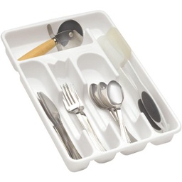 [2184808  / FG2919RDWHT] Rubbermaid Cutlery Tray 9 In. x 13.4 In. White