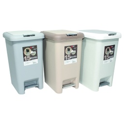 [HHSO-GBGB-01010 / MSKTC310 / MSKTC310/ZY-132] Mr. Save Plastic Trash Can 15L 12 x 9 x 15.5 In.