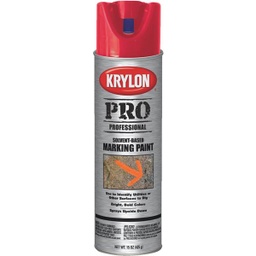 [K07302007] Krylon APWA Red 15 Oz. Inverted Marking Spray Paint