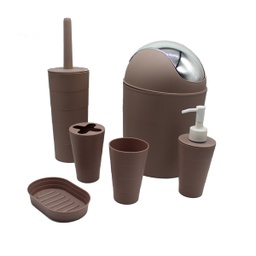 [HHBT-BTAC-01017 / RHKB6P-1 / KB6P-1/ZY-132] Royal Homes 6pc Bathroom Accessories Set