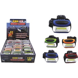 [08-1598] ****Diamond Visions 200 Lm. COB LED 3AAA Headlamp