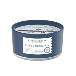 [45541391] Candle Lite Rugged and Refined 16.25oz Silver Mountain