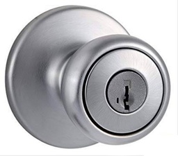 [94002-893] ****Kwikset Keyed Entry Door Chrome Knob