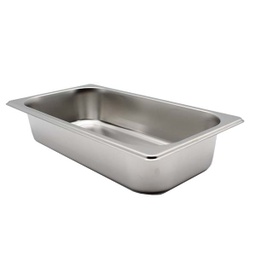 [RHHQ-FC3-6.5/ZY-132 / HQ-FC3-6.5/YZ-132] ****Royal Homes 1/3 Food Pan SS w/o Lid 32.5x17.5x6.5cm