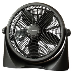 [72780-48] Westinghouse Floor Fan 16 In. 3-Speed 50W 120V, Black