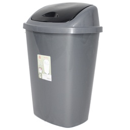[HHSO-GBGB-01006 / MS8103 / MS8103/ZY-132] Mr. Save Trash Can Plastic 50L, Grey
