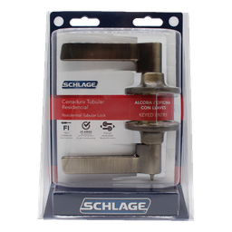 [B51TAL09] Schlage Brass Lever Talia Keyed Entry 609 BST 7707007703417