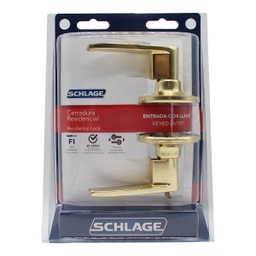 [B51KOR05] Schlage Golden Lever Kore Keyed Entry 605 BST 7707007710255