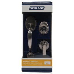 [360MIK30] ****Schlage Entry Handleset Mino x Kore Single Cylinder Deadbolt 630 7707007706074