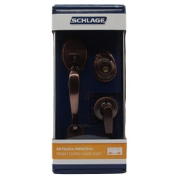 [362MIK11] ****	 Schlage Entry Handleset Mino x Kore Double Cylinder Deadbolt 011 7707007710613