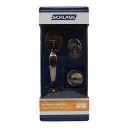 [360MIA09] ****Schlage Entry Handleset Mino x Atlas Single Cylinder Deadbolt 609 7707007709679