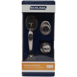 [362MIA30] ****	 Schlage Entry Handleset Mino x Atlas Double Cylinder Deadbolt 630 7707007710675