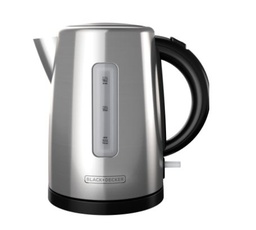 [KE2000SD] Black &amp; Decker Electric Kettle Cordless 1.7L Stainless Steel