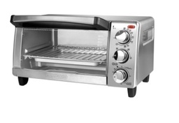 [TO1760SS-LA] Black &amp; Decker 4-Slice Toaster Oven with Convection, Stainless Steel