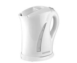 [JKCBD7876W] Black &amp; Decker Electric Kettle 1.7L White