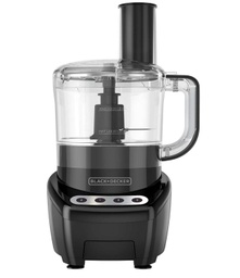 [FP4200B-LA] Black &amp; Decker 3-In-1 Food Processor Easy Assembly 8-Cup, Black