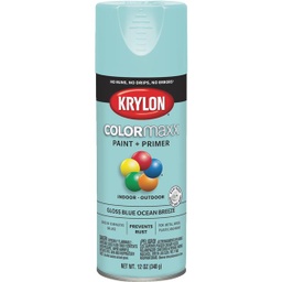 [K05506007] ****Krylon ColorMaxx 12 Oz. Gloss Spray Paint, Blue Ocean Breeze