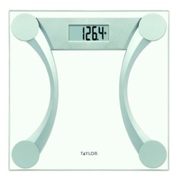 [76024192] Taylor Clear Glass Digital Scale