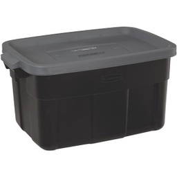 [RMRT140009] ****Rubbermaid Roughneck Storage Tote 14 Gal Black