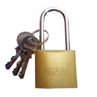 [V1FH38B] ****Fanal Iron Padlock 38mm