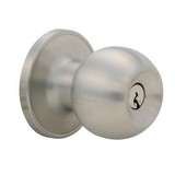 [90450-006] Fanal Bolton Entry Knob Brushed Stainless Steel