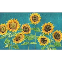 [4052B] Mohawk Home Sunshine Call Sunflowers Kitchen Anti-Fatigue Mat 18 x 30 In.