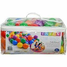 [49602/ZY-132 / 800-49602] Intex Small Fun Ballz 6.5 cm, 100-pack