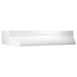 [F403601] ****Broan-Nutone F Series 36 In. Convertible White Range Hood