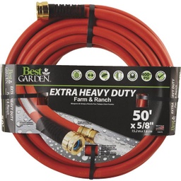 [CDBSGHW58050 / DBSGHB58050] Best Garden Drinking Water Safe Hot Water Hose 5/8 In. Dia. x 50 Ft. L.