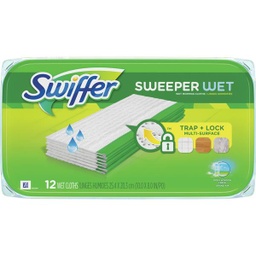 [08622  / 8622 / 80374006 / 35154 / 4929253] Swiffer Sweeper Wet Cloth Mop Refill (12-Count)