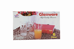 [HF20321-12(33511)] Glass Set 6pc