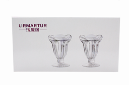 [HF23826-15(F154)] ****Ice Cream Glass Cup 6PC Set