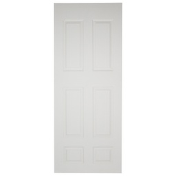 [12213] Royal Homes HDF 6 panel interior door 28In.